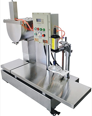 QT-04W/V小桶压盖灌装机