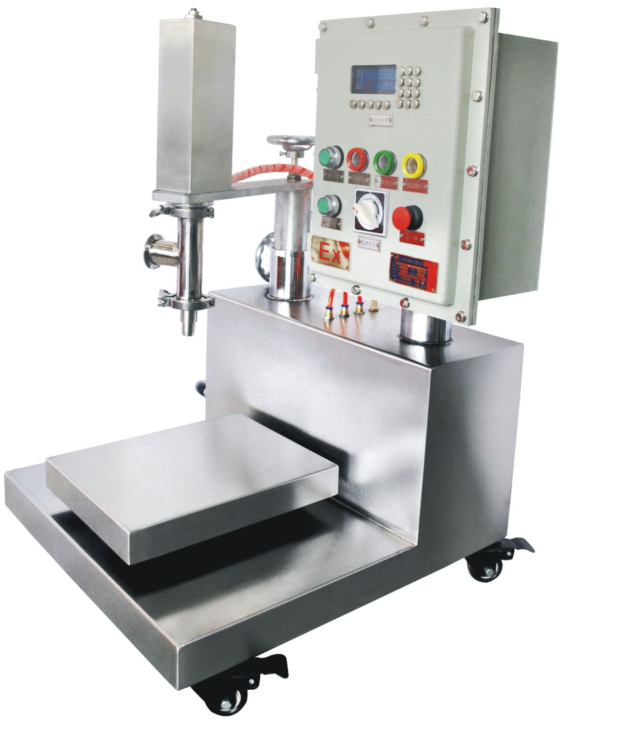 QT-07W&nbsp;无斗稀料专用型灌装机